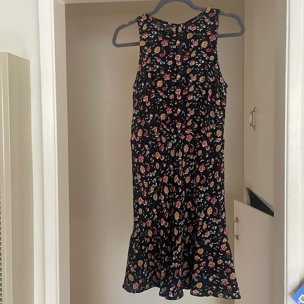 J. Crew Mercantile blue floral dress